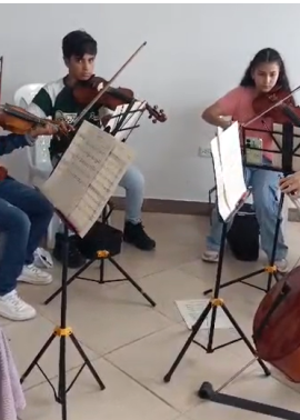 Batuta Caldas impulsa formación en música de cámara en San Sebastián