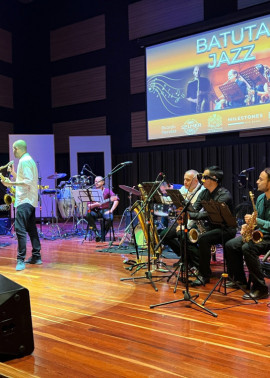 Ricardo Narváez, Milestones Big Band y Batuta Caldas en noche de Jazz