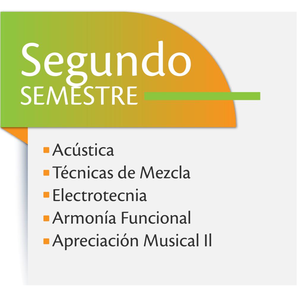 Técnico Laboral en Producción Técnica para Espectáculos en Vivo 2 semestre 