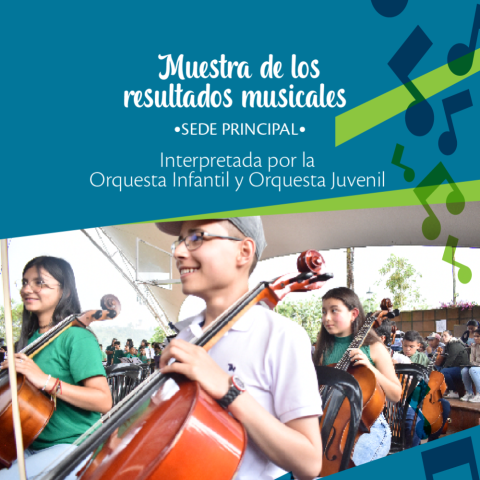 Muestra de los resultados musicales y artísticos. Muestra de los resultados musicales y artísticos.